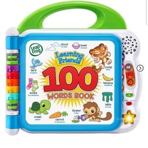 LeapFrog Learning Friends 100 Words Book - Blue